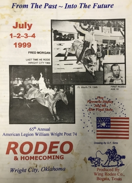 The 65th American Legion William Wright Post 74 1st-4th July Rodeo