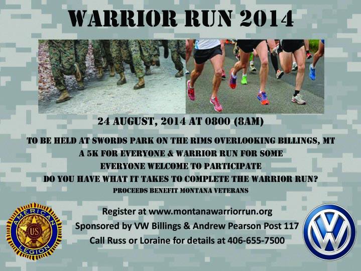 1st Annual Warrior Run