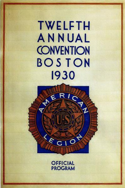 12th ANNUAL NATIONAL CONVENTION, BOSTON, MA