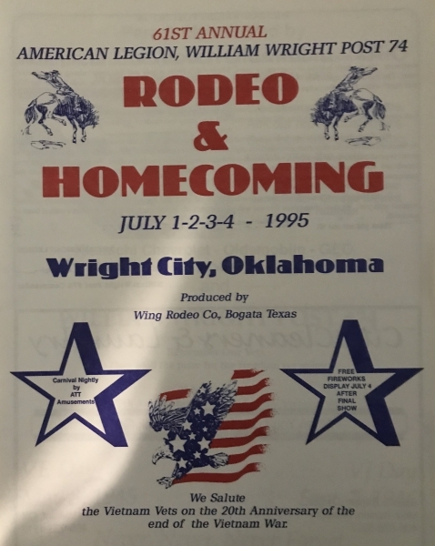 The 61st American Legion William Wright Post 74 1st-4th July Rodeo