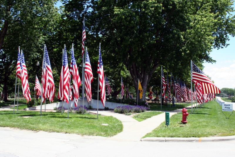 2017 Memorial Day Ceremony and The Avenue of Flags