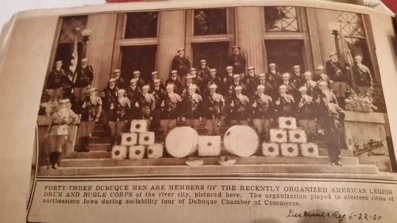 43 Members of American Legion Drum and Bugle Corps