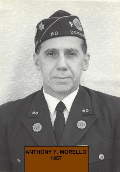 Tony Morello takes charge for 1957