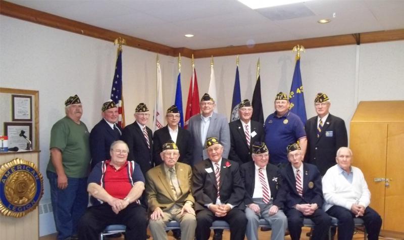 Past Commanders honored at Naperville American Legion Post 43 Dinner