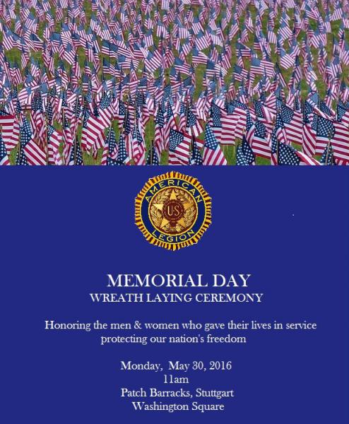 2016 Memorial Day Ceremony