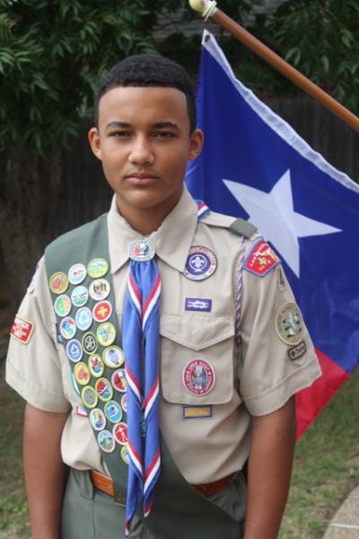 Joey Campbell Named the 2017 Department of Texas Eagle Scout of the Year