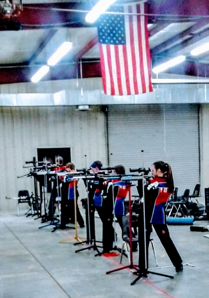 Carroll Post 143 Sponsors Carrollton High School Air Rifle Team