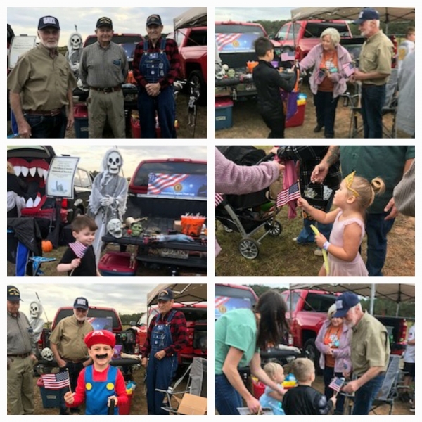 GA Post 143 Participates in Trunk or Treat Event