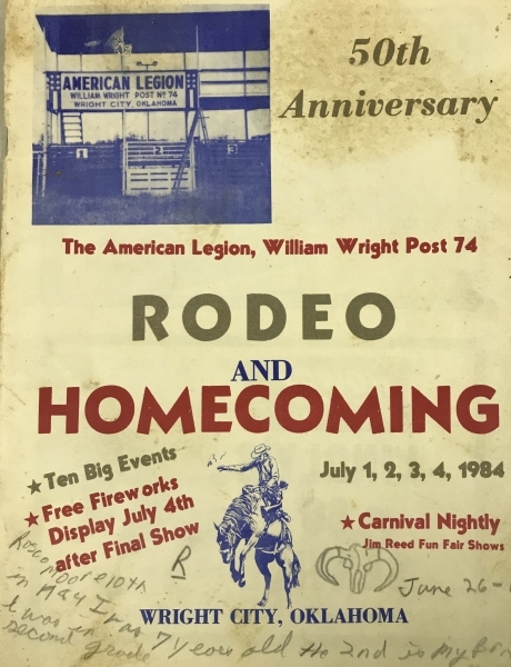 The 50th American Legion William Wright Post 74 1st-4th July Rodeo