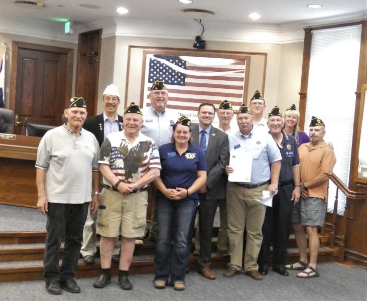Proclamation to proclaim month of June as American Legion Month 