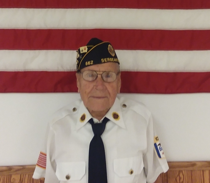 Post 662 honors Member on his 100th Birthday