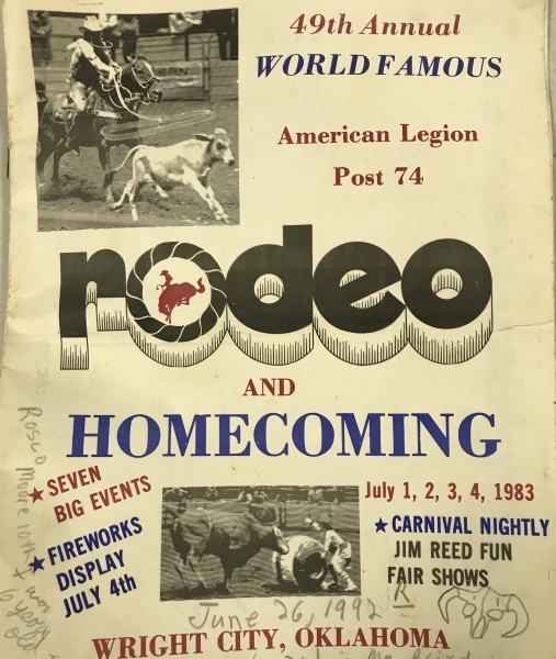 The 49th American Legion William Wright Post 74 1st-4th July Rodeo
