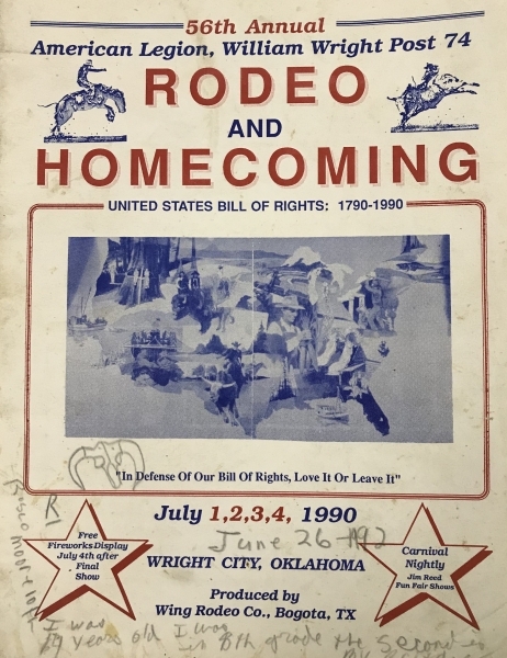 The 56th American Legion William Wright Post 74 1st-4th July Rodeo
