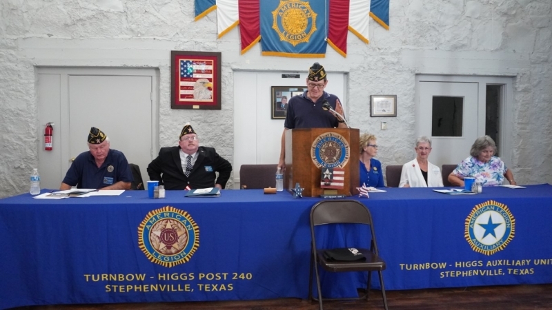 Post and Auxiliary Unit 240 Annual Awards and Officer Installation Banquet