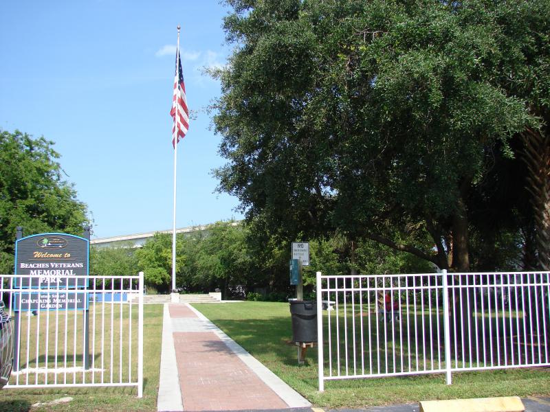 Beaches Veterans Memorial Pack,  Atlantic Beach, Florida