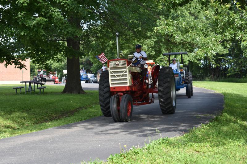 Post 445 Holds First Ever Tractor Cruise