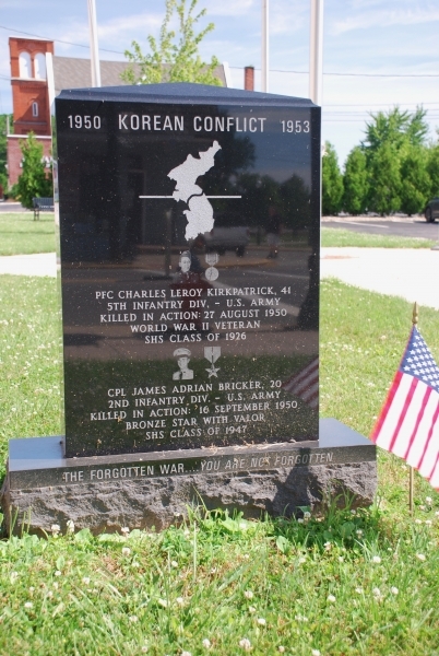 SHELBY MEN WHO GAVE THEIR LIVES IN THE KOREAN WAR