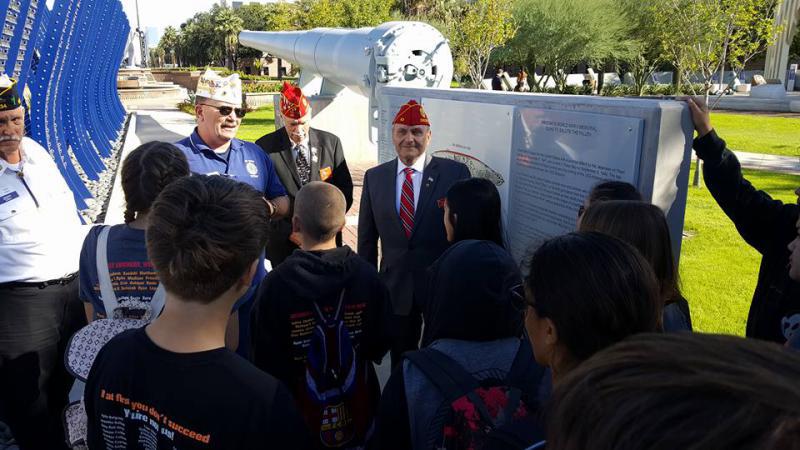 National Commander Charles Schmidt's Visit to Arizona