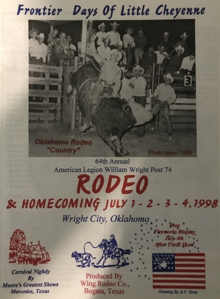 The 64th American Legion William Wright Post 74 1st-4th July Rodeo