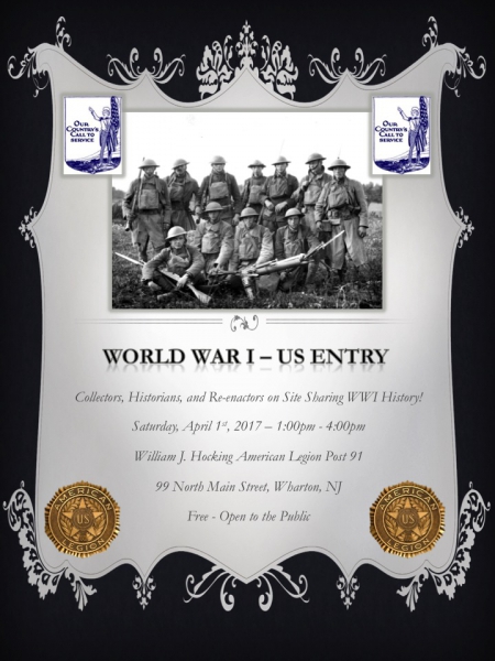 Post 91 Hosts A WWI Centennial Event