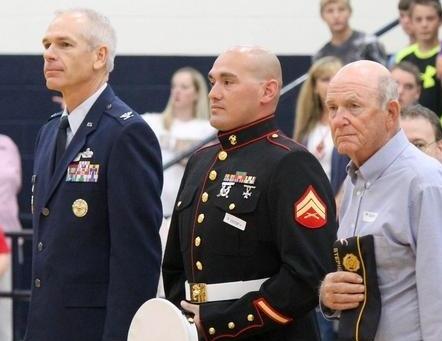 Henderson Jr. High Veterans Appreciation Day 2015