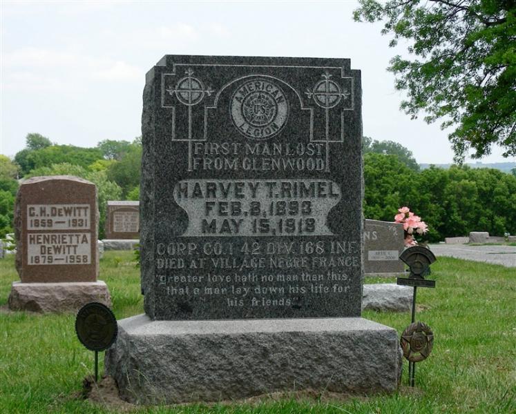 Harvey T. Rimel is Killed in Action