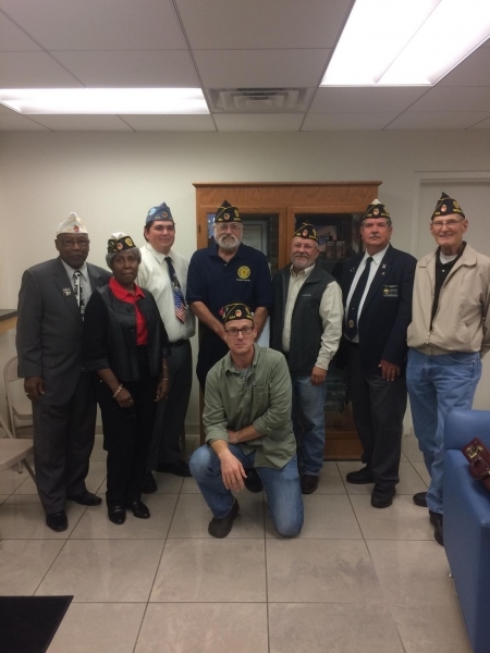 Moultrie Sons of American Legion Post 324 received its National charter with 15 members