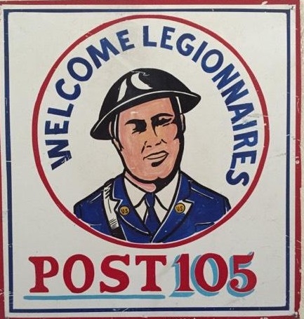 Post 105 receives its permanent charter