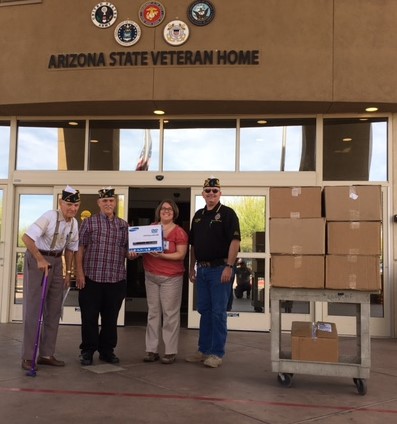 DVRs delivered to Arizona Stave Veteran's Home