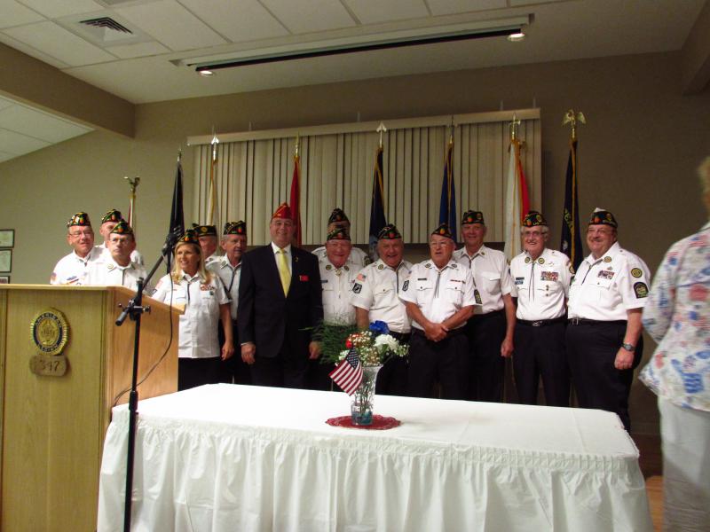 Post 347 Installation of 2014-2015 Officers