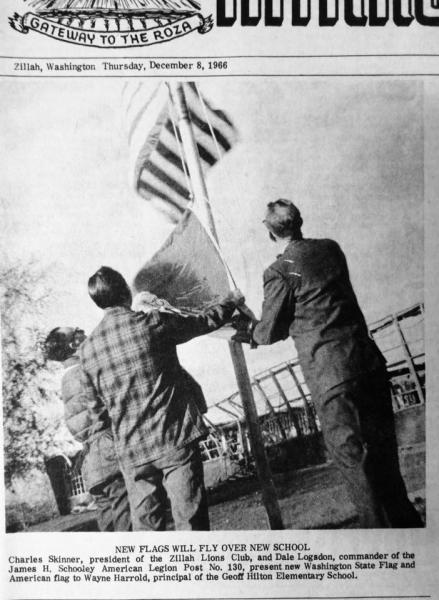 New Flags Will Fly Over New School