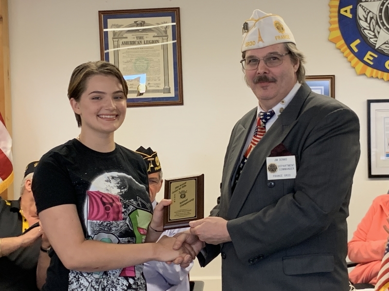 American Legion Dept. of France Top Youth Shooter