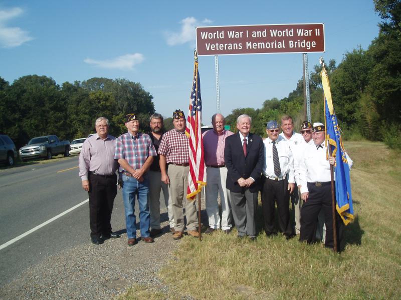 Bridges Re-Dedicated as Veteran Memorials