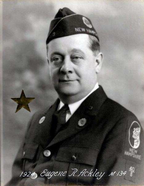 Eugene R. Ackley Elected Post 3 Commander