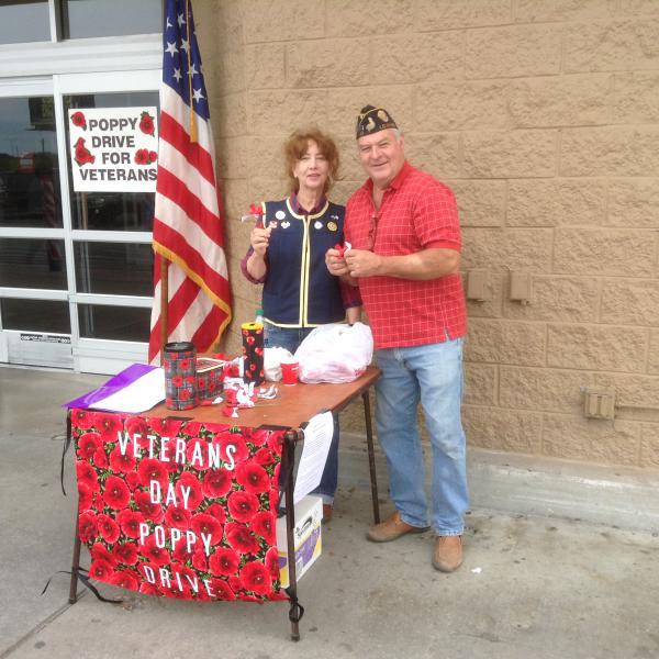 American Legion Auxiliary Unit 19 Conducts Poppy Drive