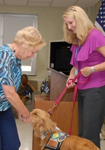 Service Dog Kimberly Commissioned Into Service