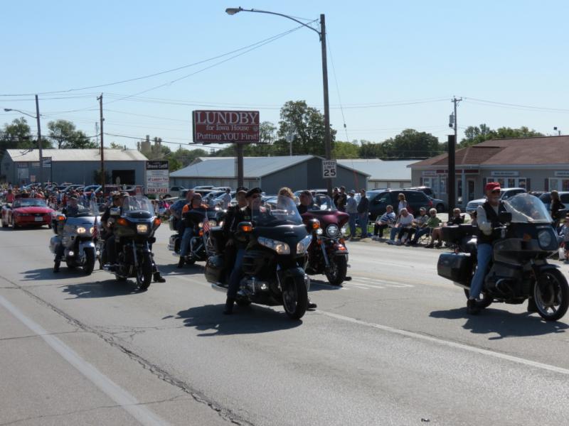 Chapter 298 of the American Legion Riders of Iowa formed