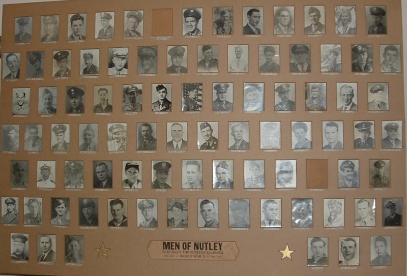 POST PRESENTS TOWN WITH WWII MEMORIAL PHOTOS