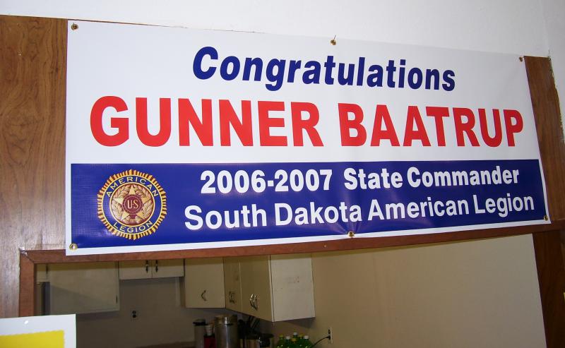 Homecoming held for new State Commander Gunner Baatrup
