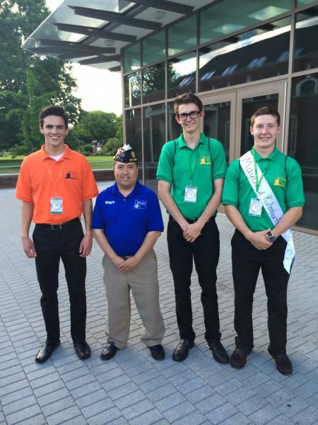 Stevens-Chute Post 4 Sponsored Oregon Boys State Citizens Elected to Executive Offices