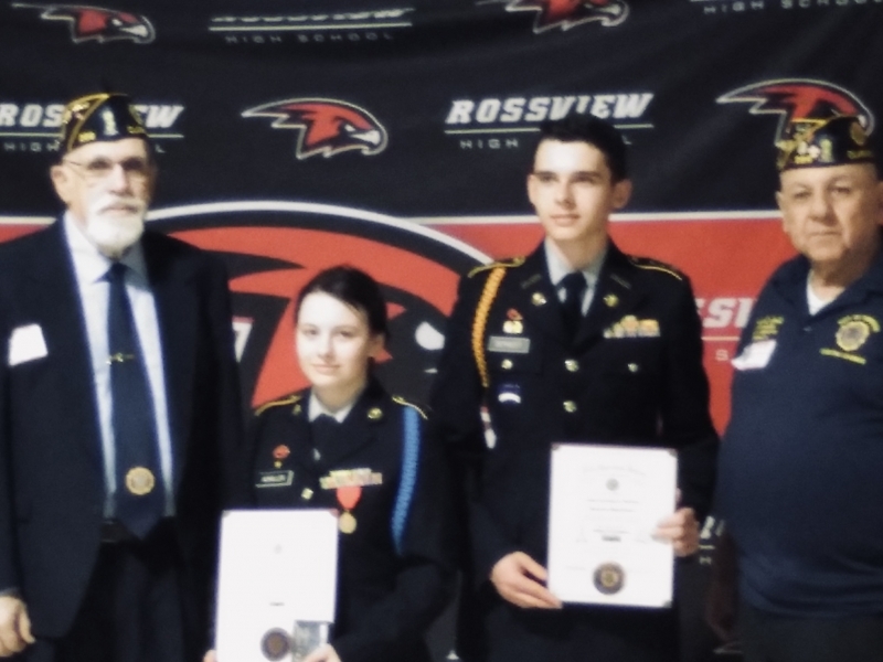 Rossview High School JROTC Awards 2022