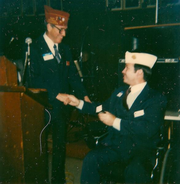 History made at Past Commander's Ball in 1984