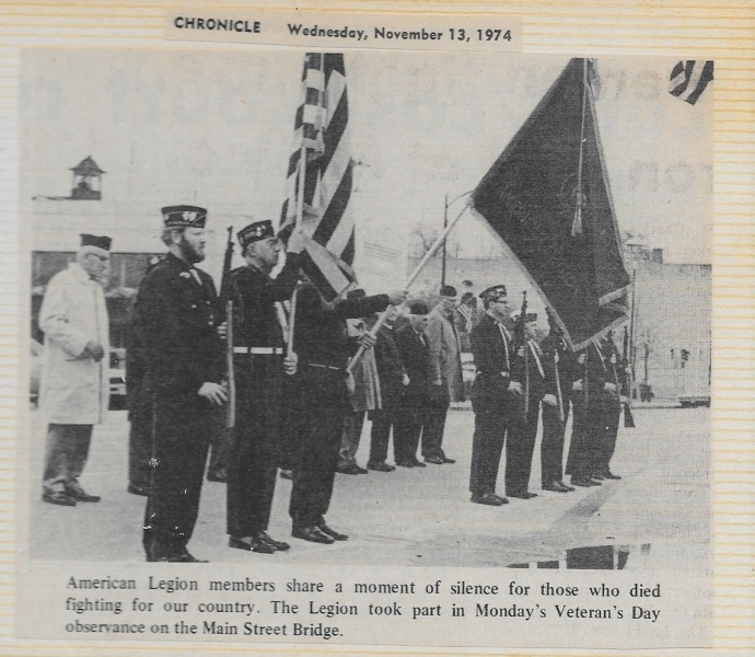 A Moment of silence on Veterans Day, Hosts 11th Division Religious Aervice