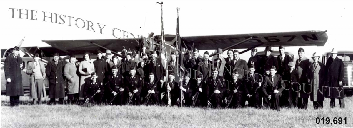 Dedication of the West Bend Airport 