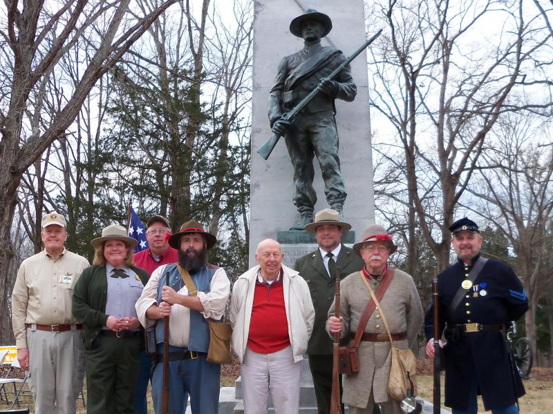 Fort Donelson (Dover TN) ceremony to honor Federal and Confederate