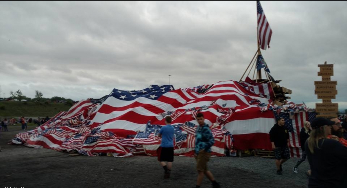 Fire Watch Syracuse Fairgrounds (parking area) 5/27/18 The American