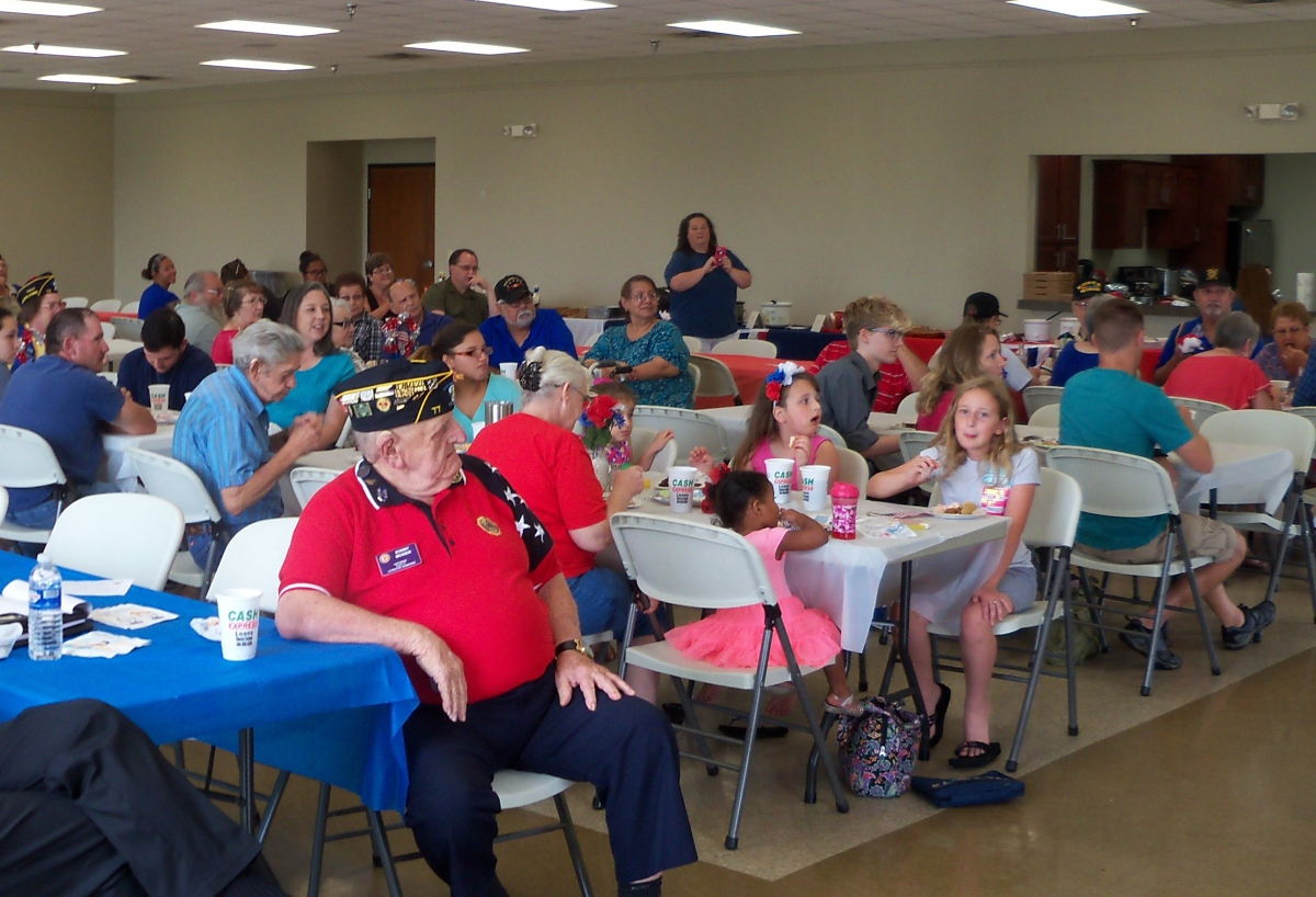 August 12, 2017. Dover Post 72/Auxiliary Unit 72 Spaghetti Supper. Membership, Awards, and Boys/Girls State Graduates thank you meal.