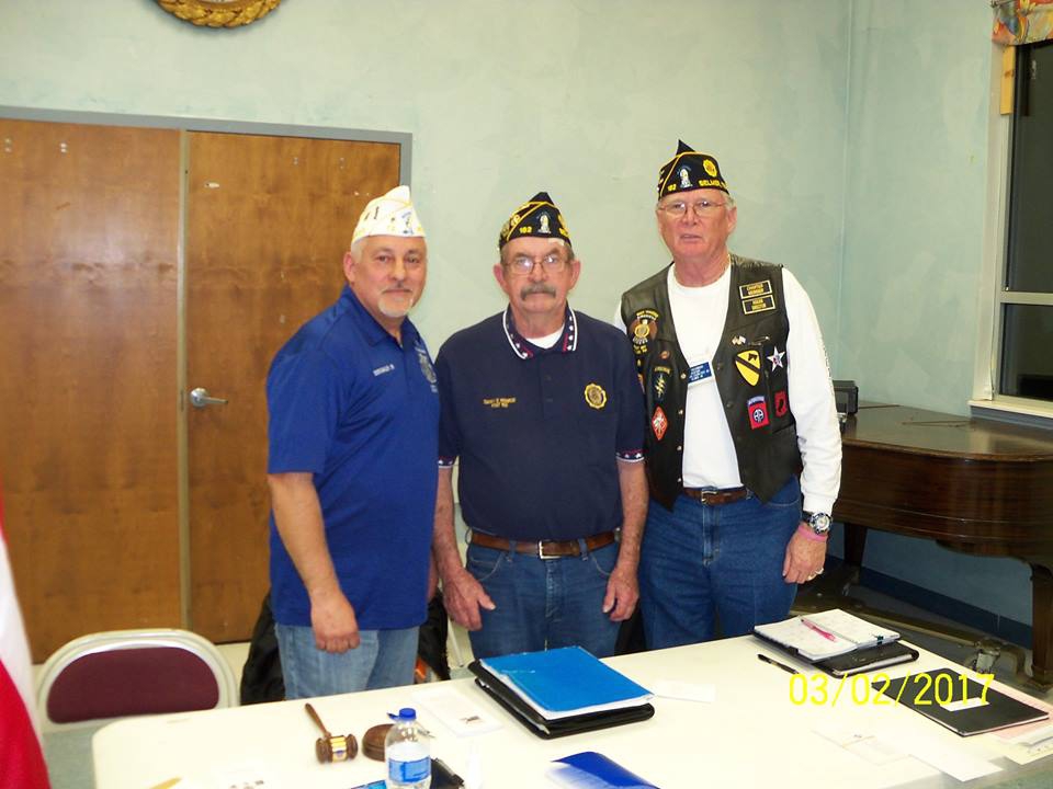 March 2, 2017. Visit to Selmer Post 162