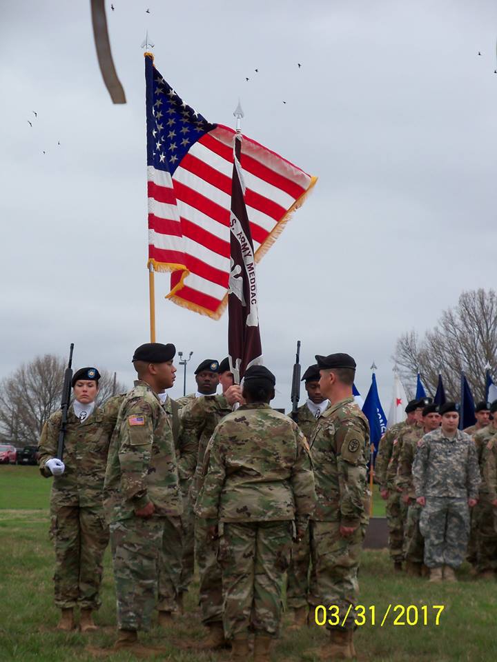March 31, 2017. Fort Campbell, KY Change of Command.