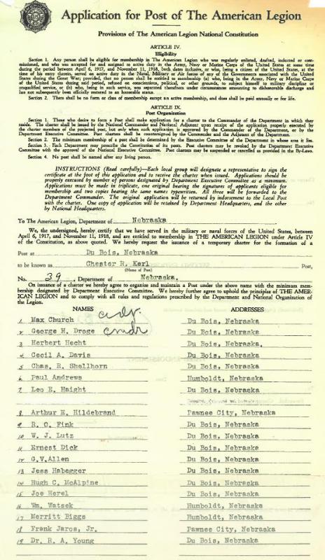 1931 Charter